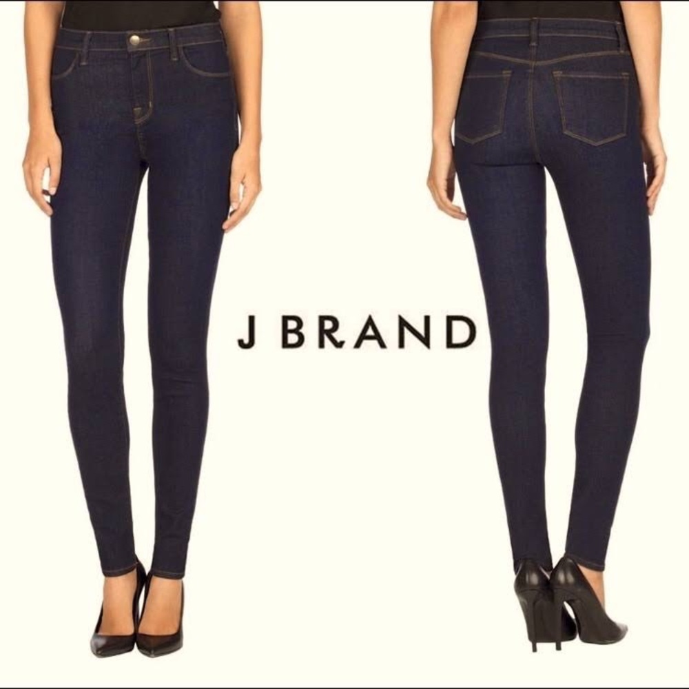 J Brand Maria After Dark High Rise Skinny. NEVER WORN.